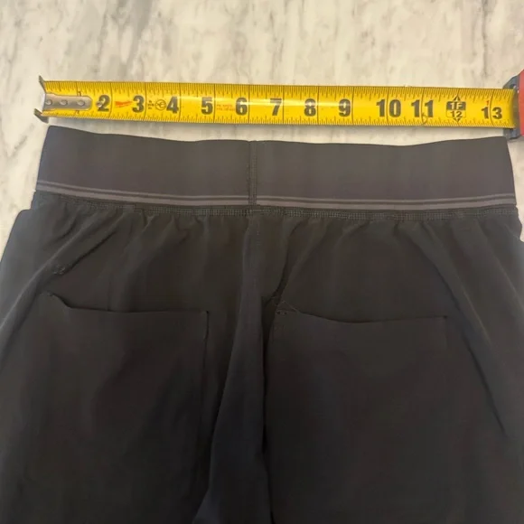 🍋lululemon Swift High-Rise Wide-Leg Pant Logo Waistband 10 Like New! - Picture 6 of 9